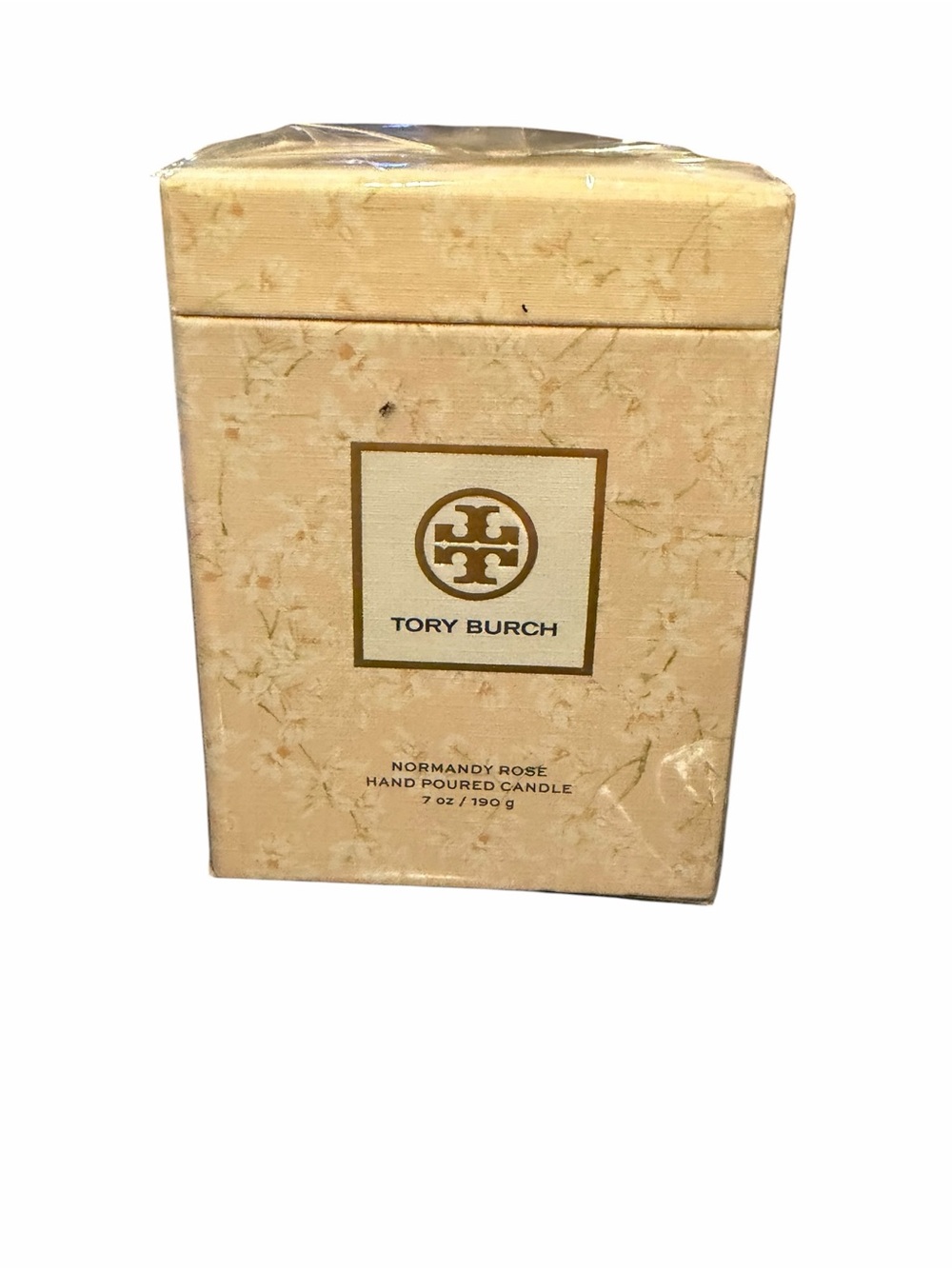 NEW Tory Burch SEALED Candle 7oz Gold Box NORMANDY ROSE Rare Find! Designer